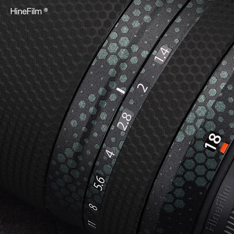 후지필름 XF18 F1.4 렌즈용 하인필름 스킨, 18 1.4 랩 커버, 후지필름 XF18mm F1.4 R LM WR 렌즈 스티커, XF18F1.4 스킨