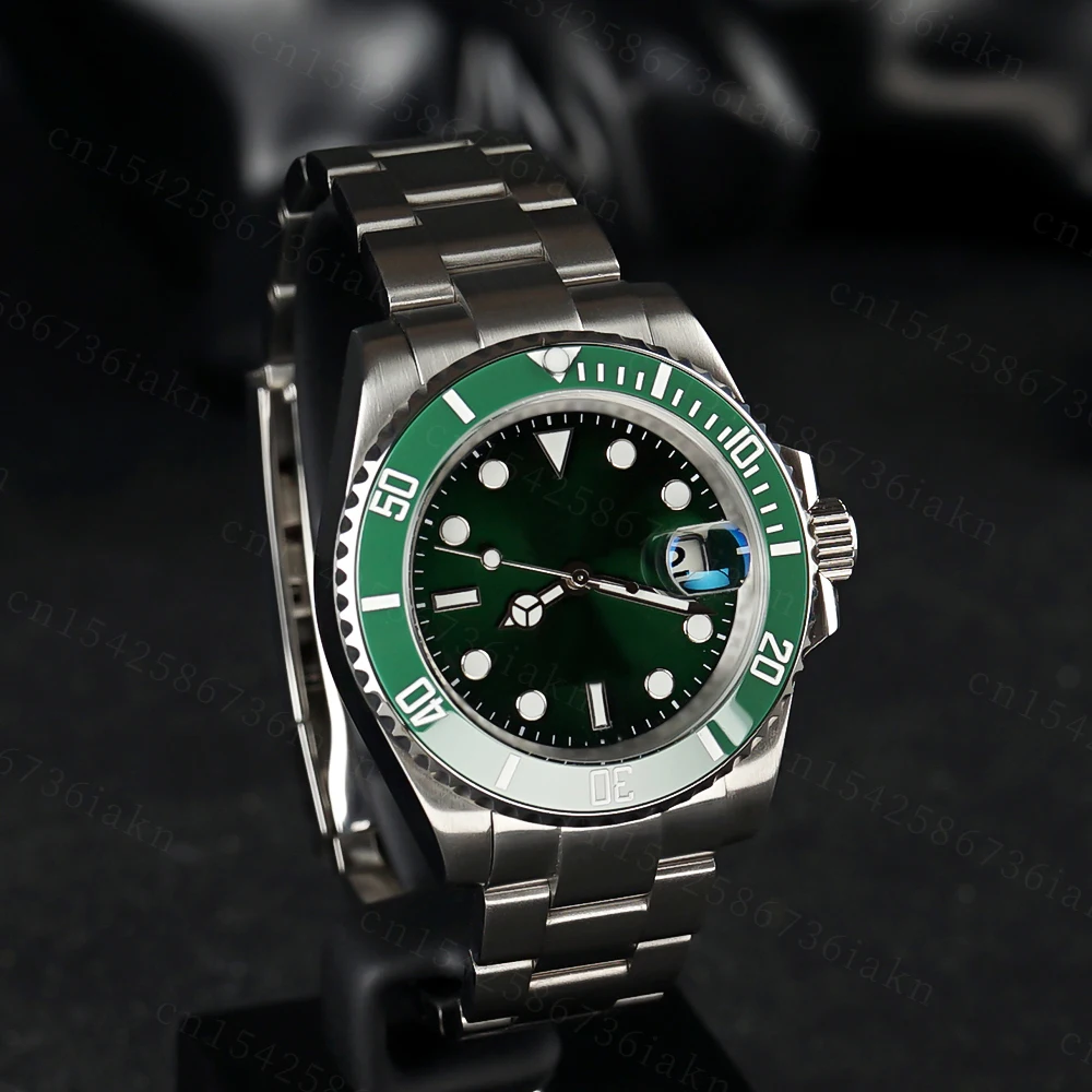2022 Fashion New 40mm Men's Leisure Sports Sapphire Mirror Stainless Steel Material Waterproof Automatic Mechanical Watch
