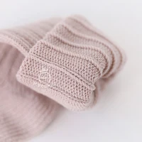 Xmas Winter Newborn Baby Girls Socks Big Pompom Kids Knee High Long Socks Soft Warm Cotton Knit Leg Warmer Children Calcetines 6