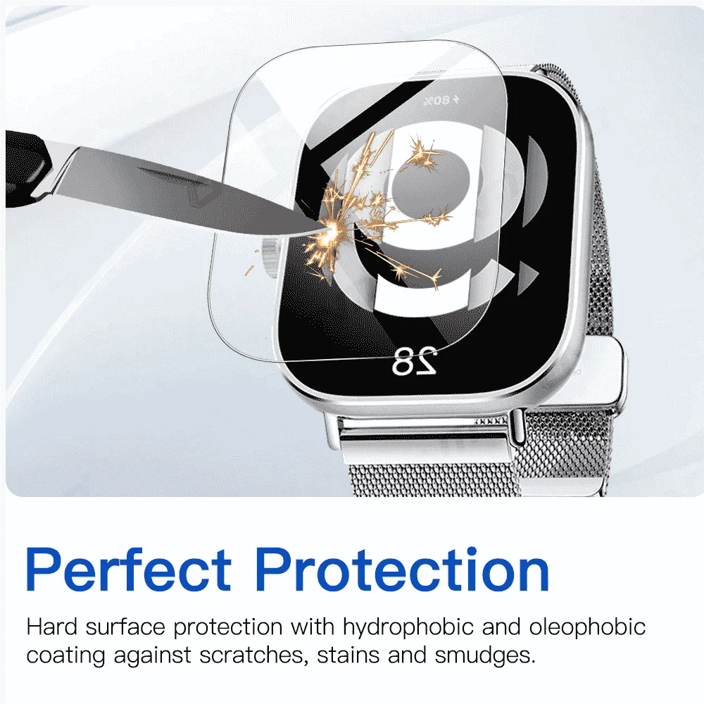 Premium Clear HD Tempered Glass Screen Protector - Anti-Scratch Protective Film
