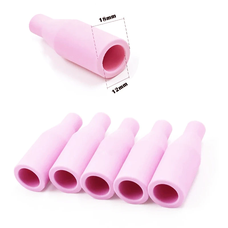 10pcs Pack MIG Welding Torch MB15 AK15 Full Ceramic Conical Nozzle