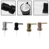 Round Head ABS Lotion Pump Head 28 Thread Bath Bottle Press Nozzle Shampoo Press Pump Tube Bathroom Accessories 6