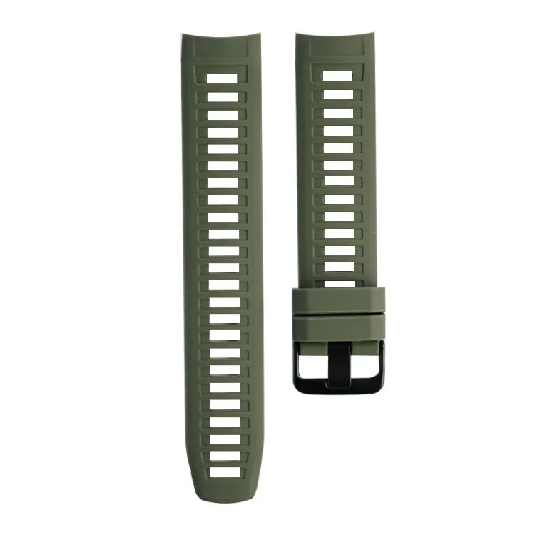 Durable 22mm Silicone Smart Watch Strap - Enhanced Comfort Replacement Wristband