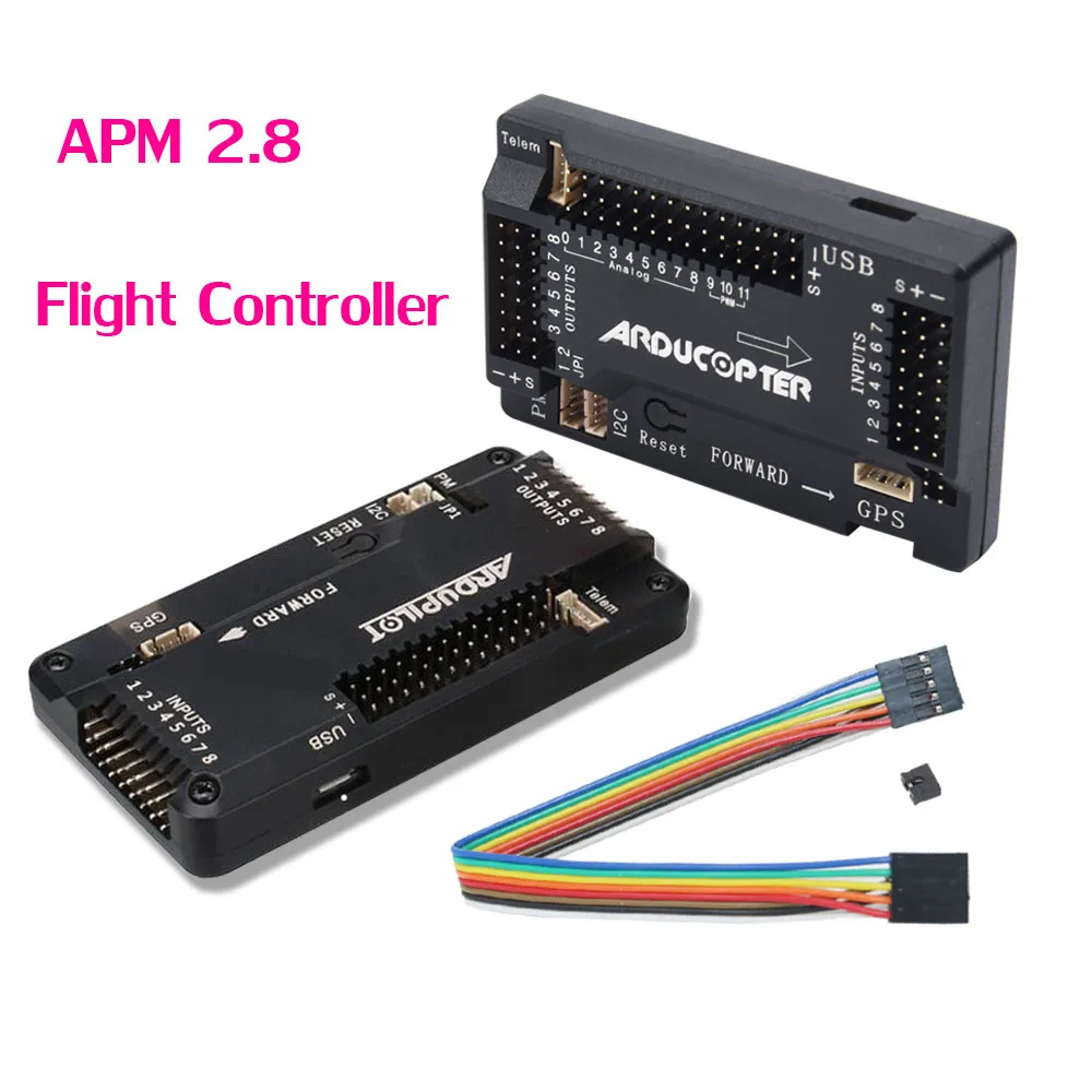 

Улучшенный Контроллер полета APM2.8 без компаса для радиоуправляемого FPV мультикоптера самолета квадрокоптера дрона