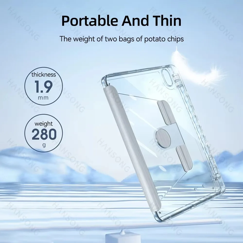 Transparent High-Durability Tablet Case