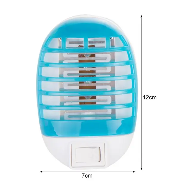 110V-220V Szúnyoggyilkos Lámpa Energiatakarékos, Levehető Műanyag Led Néma Rovar Zapper Kártevőirtás A Nappalihoz - Image 6