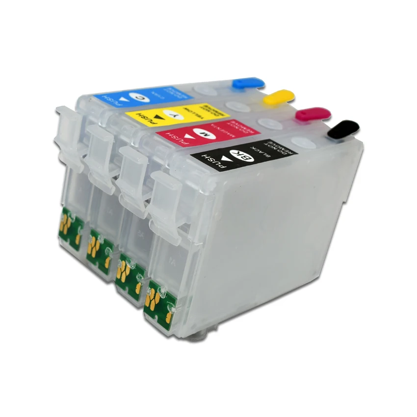 Cartucho de Tinta Recarregável com Chip Apto para Impressoras Epson Xp5200 Wf2960 Xp4200 Xp-4205 Wf-2930 Wf-2950 232xl 232 xl - Imagem 3