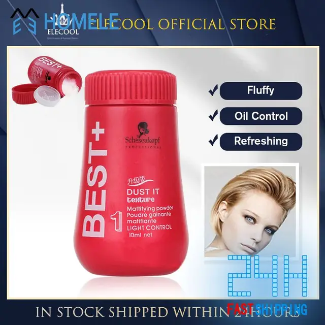 Useful Unisex Hair Modeling Instant Volume Styling Wax Time-saving Styling Hair Powder Captures Hair Volume Unisex Modeling