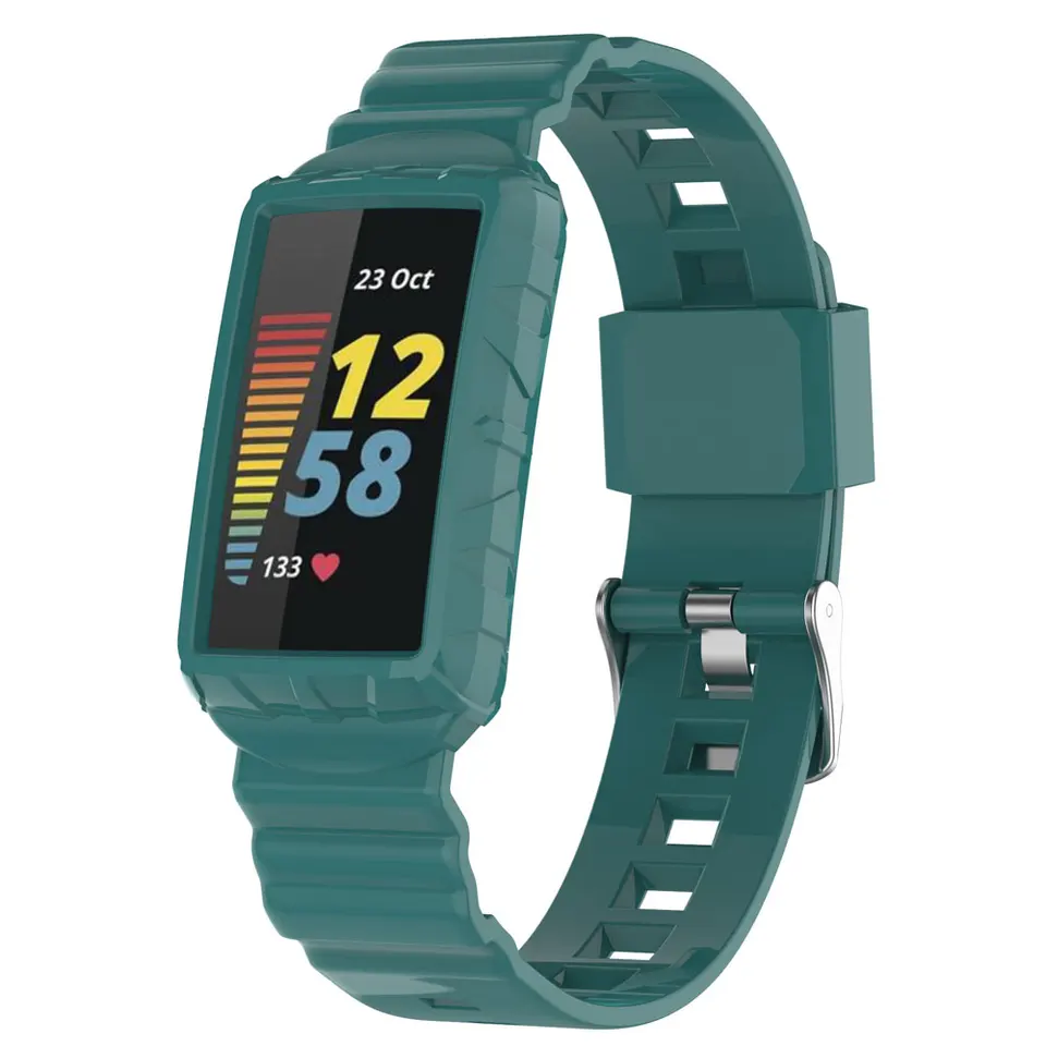 Bracelet De Remplacement En Silicone Pour Fitbit Charge 5 – Sport – Unisexe – NEUF