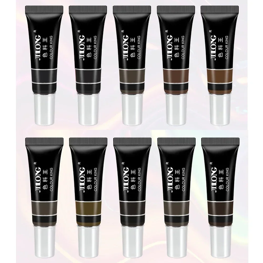 15ml Professional Permanent Makeup Tattoo ink Make up Pigement for Eyebrow or Lip Microblading Tattoo Machine Color Pigment