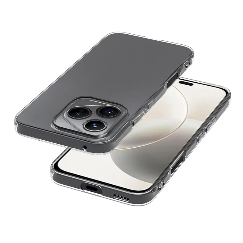 Transparent Slim Soft TPU Protective Phone Case - Clear Silicone Cover