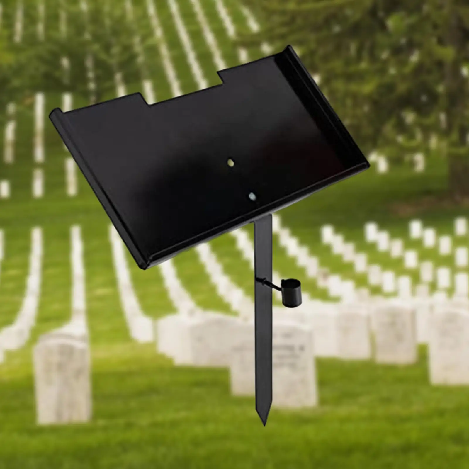 Grave Marker Stand Dog Memorial Stake Remembrance Plaque for Dog Headstones Outdoor