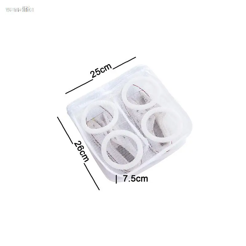 Vanzlife Machine cleaning shoe bag laundry bag Portable Mesh Travel Storage shoes household washing Protective organizer