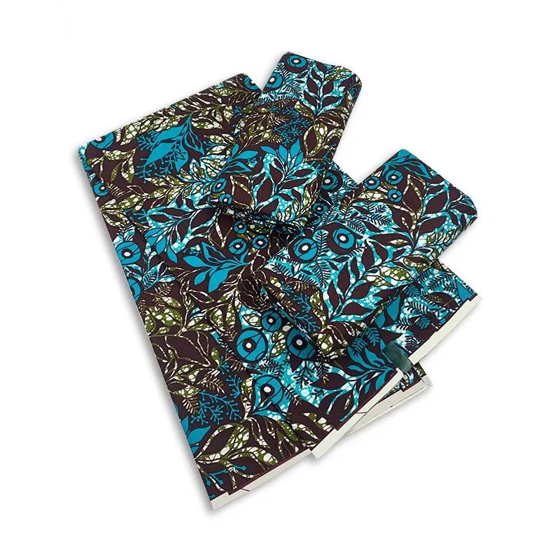 

African Ankara Prints Fabric Soft Real Wax Tissu Sewing For Party Dress 100%Cotton Nigeria Designer Patchwork High Quality F4-25