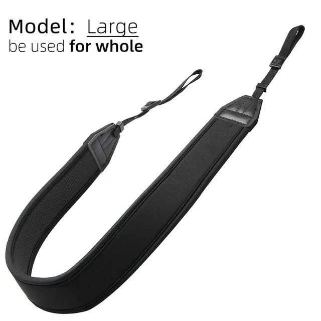 T & YFOTOP elastik neopren kamera boyun askısı Canon Nikon Sony Pentax Fujifilm Olympus Panasonic SLR DSLR fotoğraf makineleri