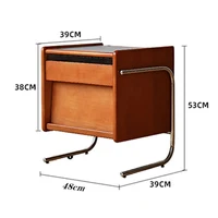 Table De chevet à compartiment caché, minimaliste, moderne, peu encombrante, luxe, Premium, meubles De maison 2