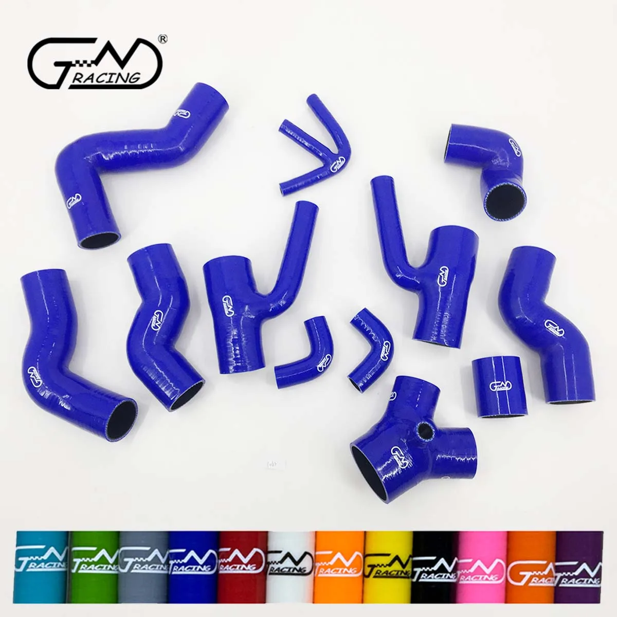 Kit De Mangueras De Turbo De Silicona Negra Para Audi S4/A6 B5 2.7L Biturbo (1997-2001) - GPI Racing