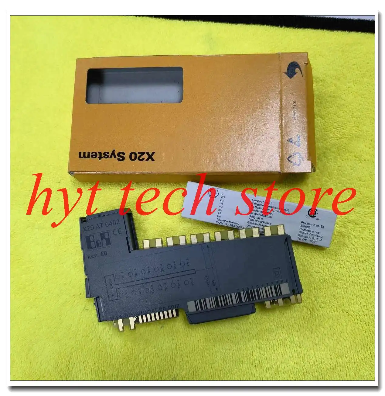오리지널 X20AT6402 B&R 디지털 수량 단자 모듈, 배송 전 테스트 완료
