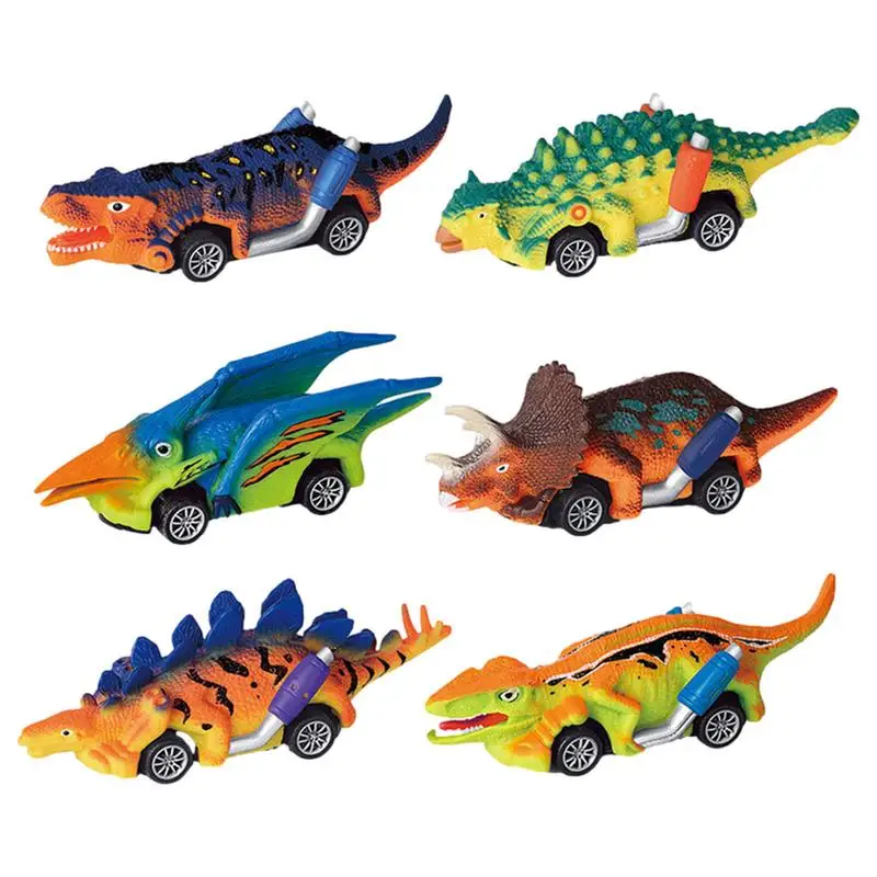 

Pull Back Dinosaur Cars Pull Back Toy Cars Pull Back Dinosaur Car Toys 6Pcs Dino Toys For Birthday Party Gifts Dinosaur Games