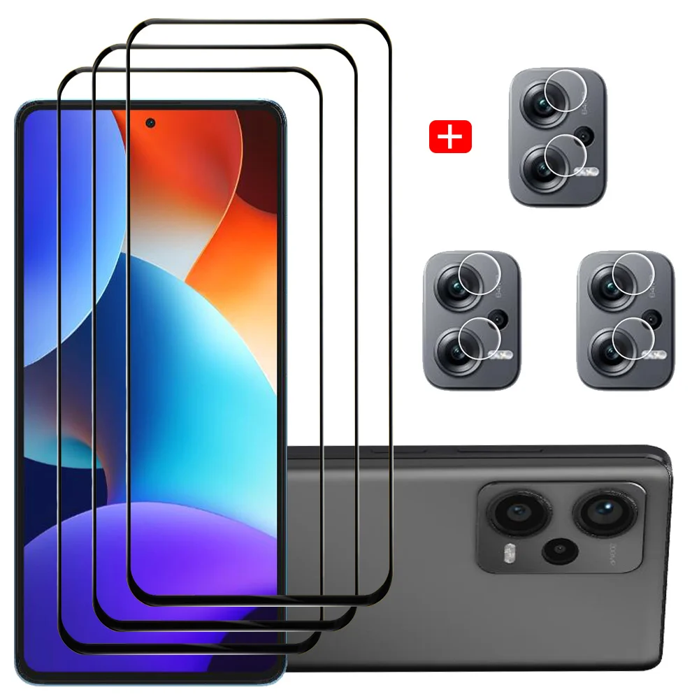 Pellicola Per Xiaomi Redmi Note 12 11 10 Pro Vetro Temperato Redmi Nota 12 Pro Plus 5G Screen Protector Note 12S 11S 10S Pellicola Protettiva Not 12 P