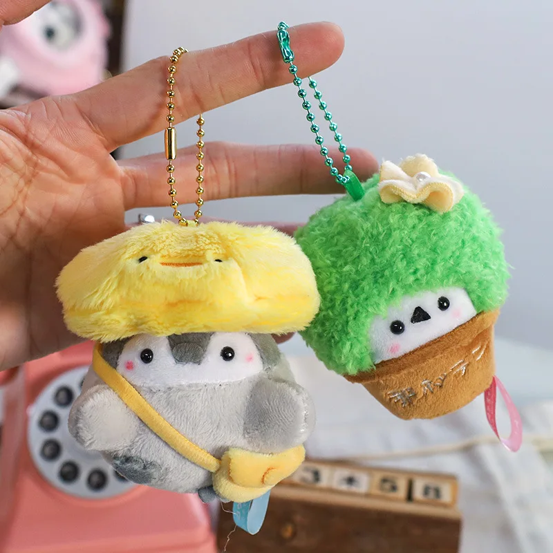 ペンギンのぬいぐるみキーホルダー,バッグのぬいぐるみ,ギフト
