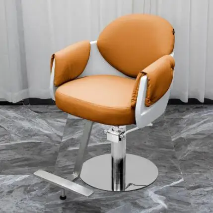 Hairdresser's chair, net red barber's chair, hair salon's special barber's lifting hot dyeing chair