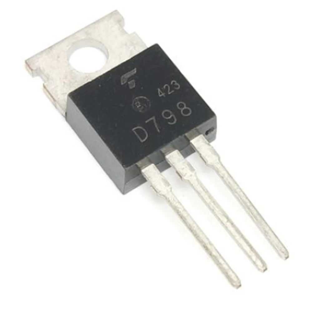

10pcs 2SD798 D798 TO-220 High voltage transistor FOR darlington tube 6 a / 300 v new