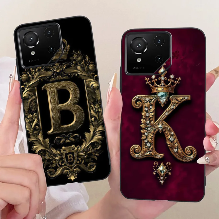 TPU Case For Asus ROG Phone 9 Pro Cover Fashion Initial Letters ...