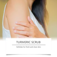 Gommage exfoliant au curcuma et au citron, débouchage des Pores, améliore la rugosité de la peau, renforce la barrière cutanée, soulage la sécheresse, gommage propre du corps 4