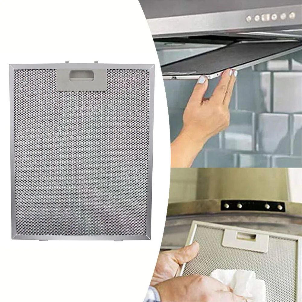 Cooker Hood Filters 350x285x9mm Aluminium Aspirator Vent Filter Kitchen Extractor Ventilation Aluminium Aspirator Filter Mesh cooker hood filter range hood filter