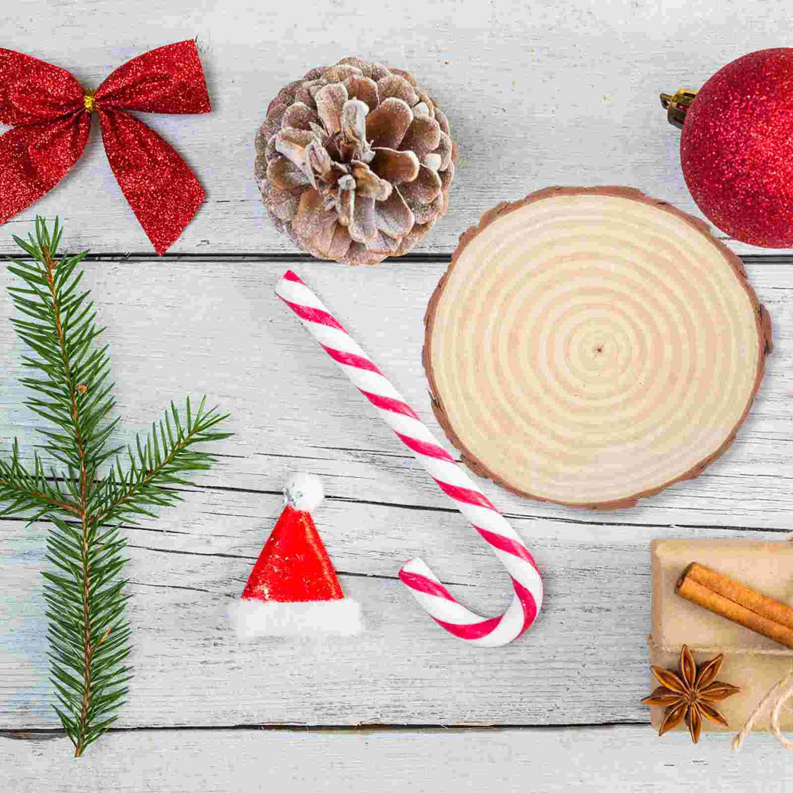

Centerpiece Round Cutouts Crafts Decorative Wood Chips Rounds Hollow Cup Coasters for Table