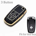 3 Button Gold Black