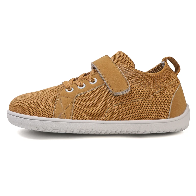 2025 Kids Barefoot Shoes Comfortable Boy Girl Cross-Trainer Wide ToeBox Minimalist Sneakers Zero Drop Casual Walking Shoes New 4