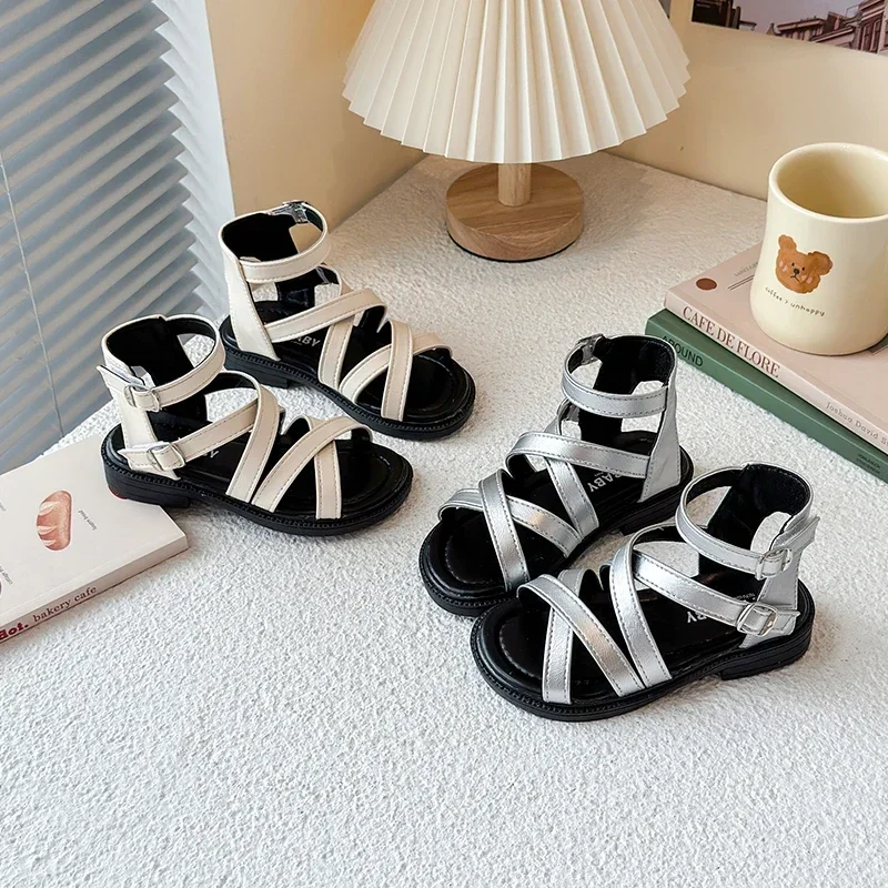 Girls Soft Sole Sandals Non Slip Kids Summer Shoes