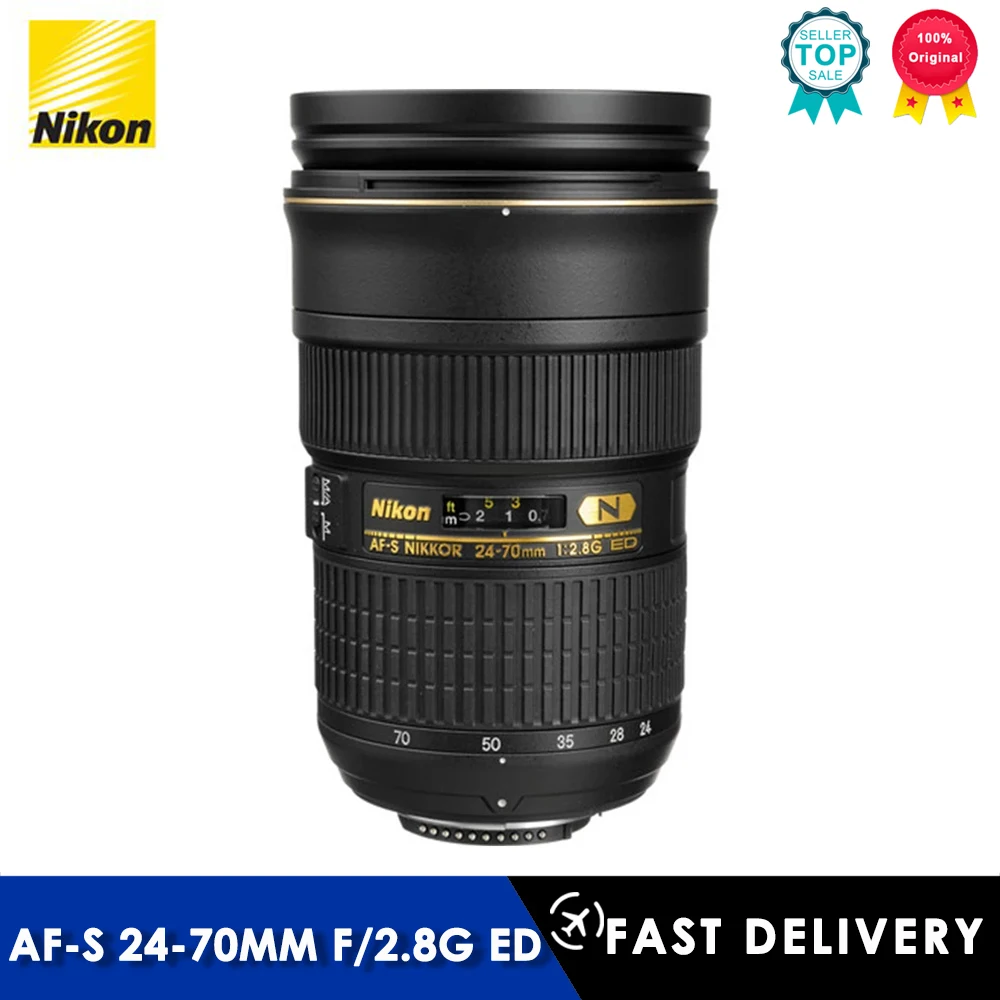 Nikon Af-S 24-70Mm F/2.8G Ed Lens Full Frame Lente Objetiva Af-S 24-70Mm F/2.8G Ed Lens