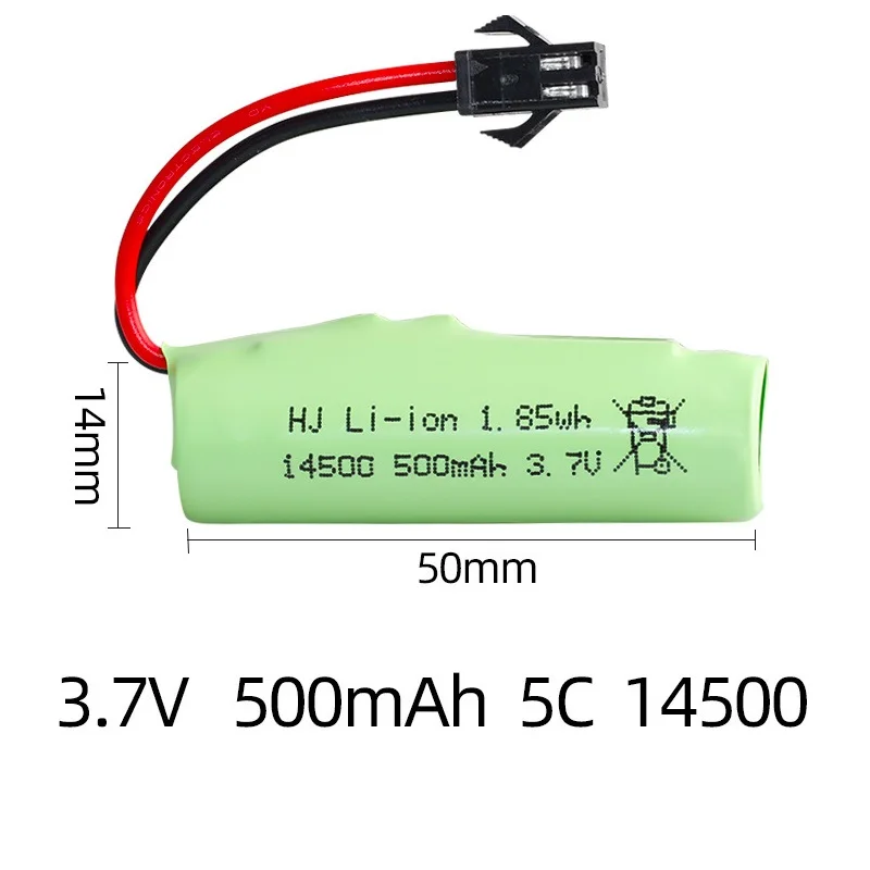 Batterie Véhicule Lipo Charger Dual 2PCS 3.7V 1200mAh Batterie Li-ION