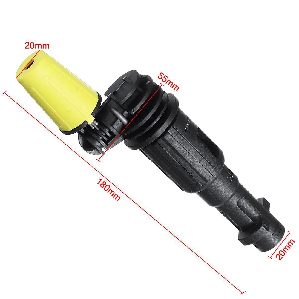 1 Pc High Pressure Water Sprayer Rotating Nozzle For Washing Car,Cleaning Decks,patios,driveways Water Sprayer Rotating Nozzle