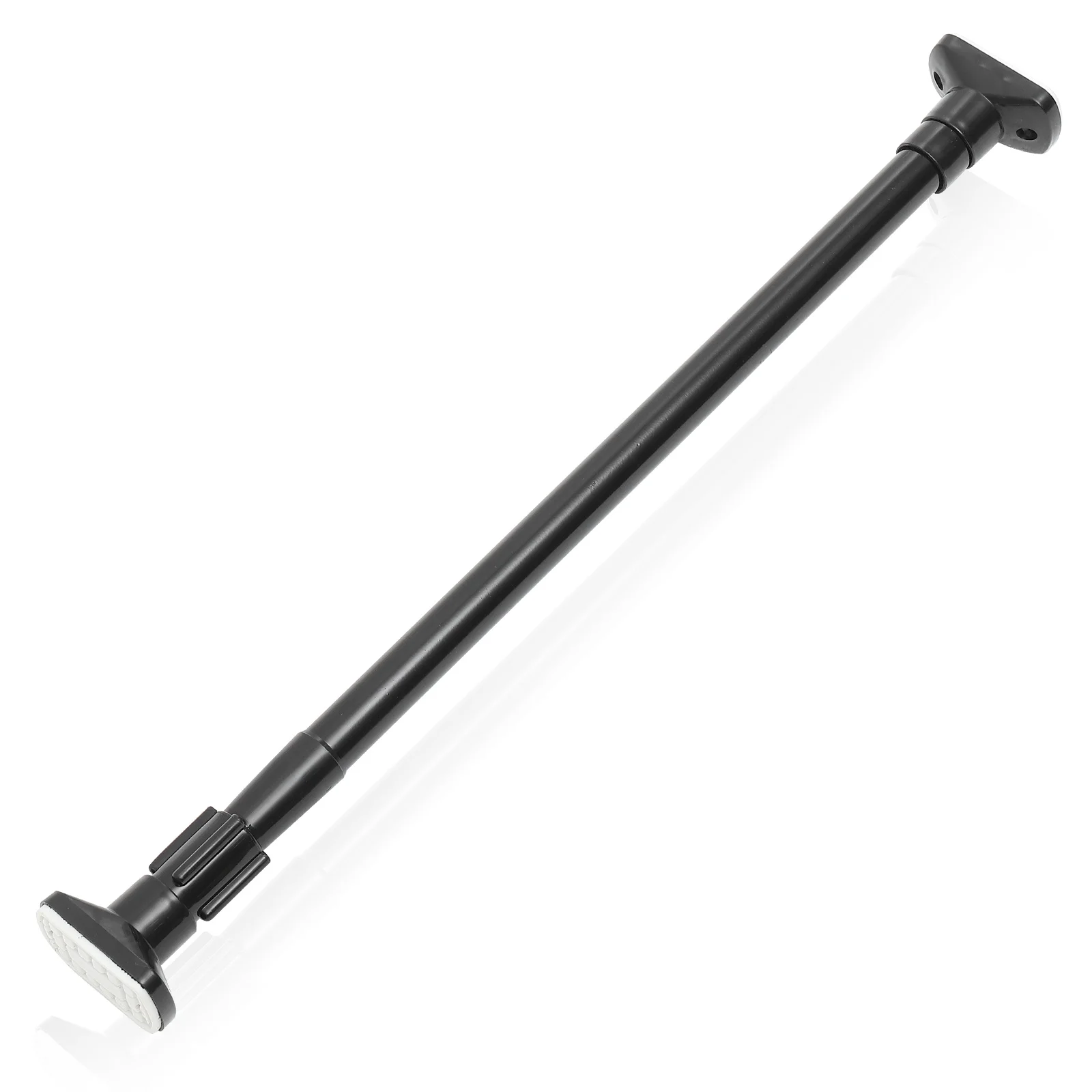 

Clothes Rail Tension Pole Curtains Bracket Stainless Steel Rod Shower Abs Drapes