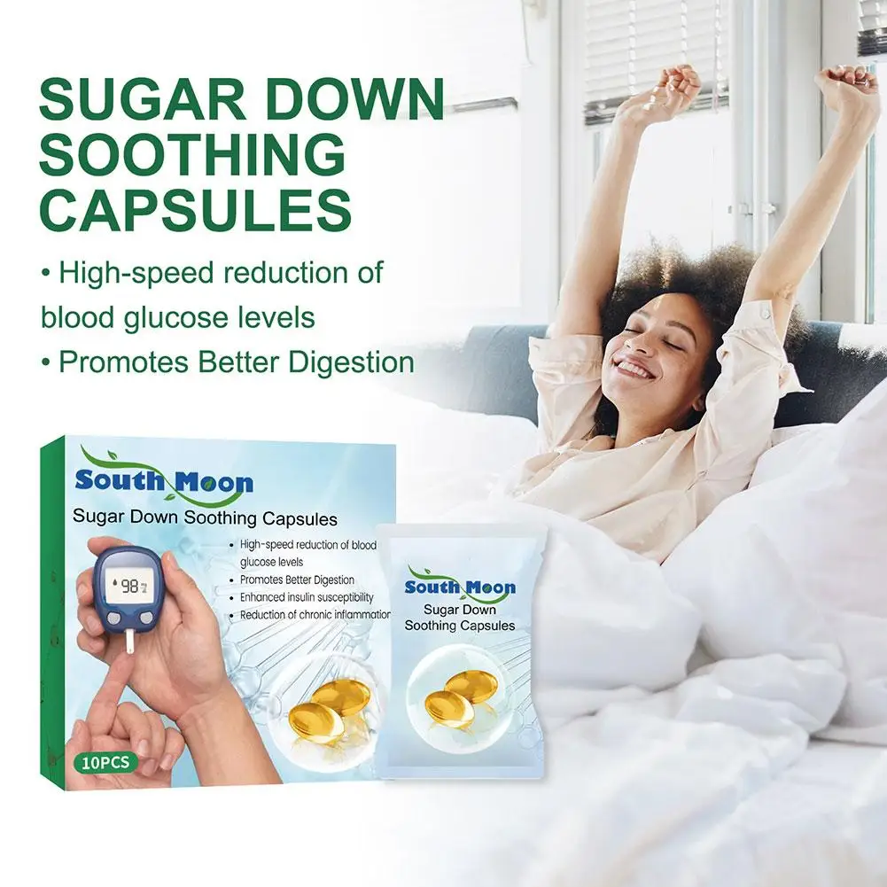 

Lower Blood Glucose Capsule Diabetic Treatment Dizziness Care Anxiety Insulin Hypertension Tension Hypoglycemic Relax Promo G4E1