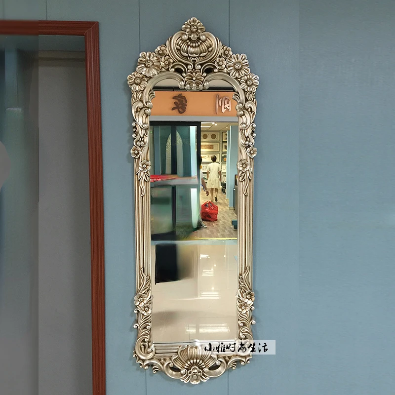 

Aesthetic Wall Mirrors Living Room Irregular Gold Shower Mirror Large Design Luxury Decorative Spiegel Bathroom Decor WWH30XP