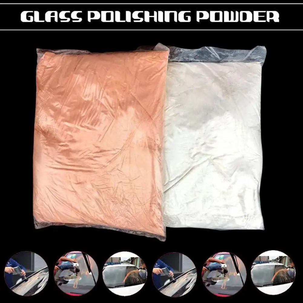 Car Scratch Remover Car Polishing Kit Cerium Oxide Scratch Repair Powder Paste 50g for Windshield Glass