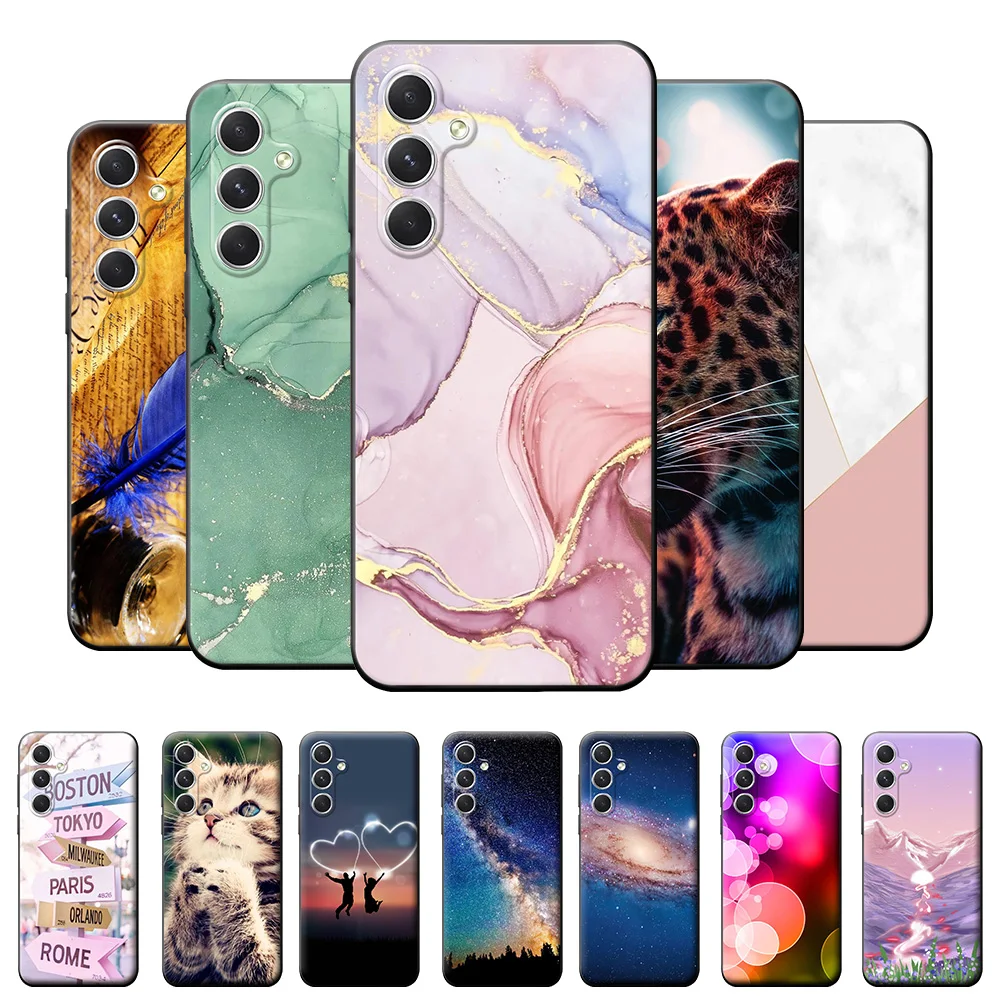 Per Samsung S23 Fe Custodia Per Samsung S23 Cover Custodie Morbide In Silicone Per Samsung S23Plus S23 Ultra Cartoon Shell Bumper Funda