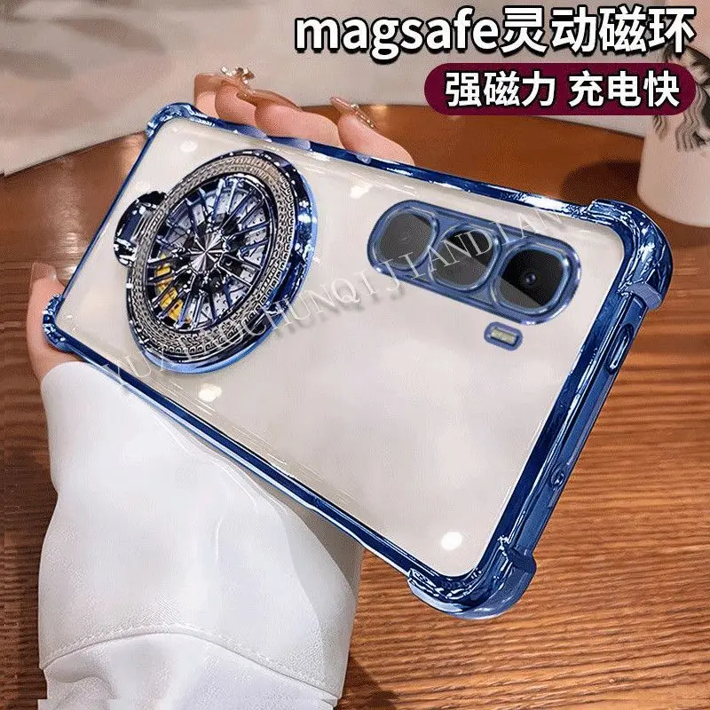 حافظة لهاتف انفينيكس هوت 60 برو بلس 60i مع حامل جي...