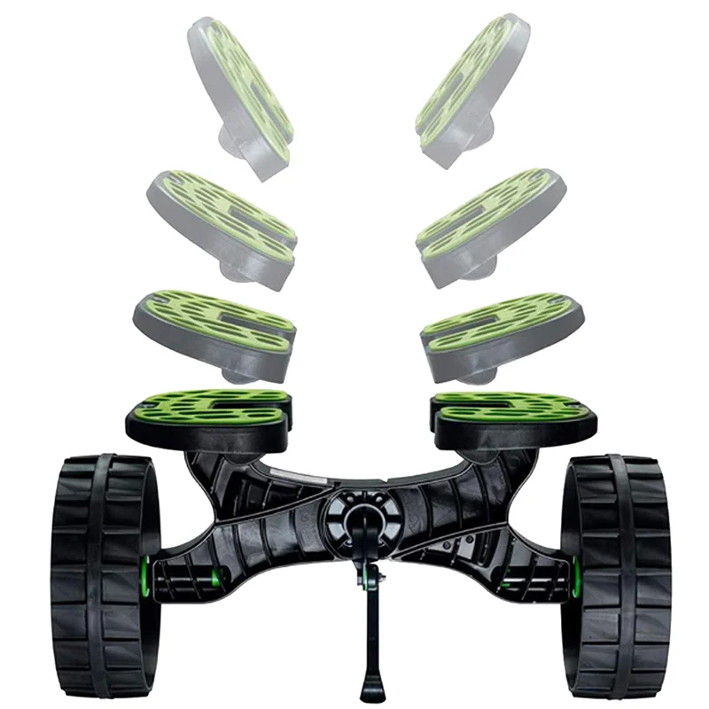 Kayak Wheel Trolley Cart Tire Strong-Bearing Replacement Wheels Adults Children Surfing&mdash;L49A