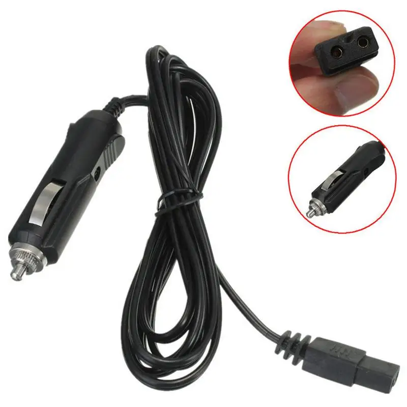 Portable Mini Fridge Power Cord Car Refrigerator Power Cable Auto Freezer Cooler Cord DC 12V/24V Refrigerator Replace Cable car refrigerator accessories