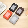 PU Credit Card Bag Multi Slot Card Holder Short Bank Card Cover Business Card Clip Zipper Vertical Handheld Bag for Women's Men' 4