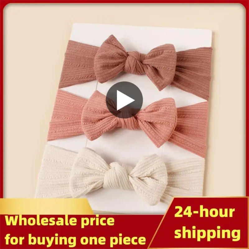 

Knot Baby Headband Newborn Headbands For Ribbed Headwrap Toddler Winter Turban Babies Vintage Props Bands Hair Accessories