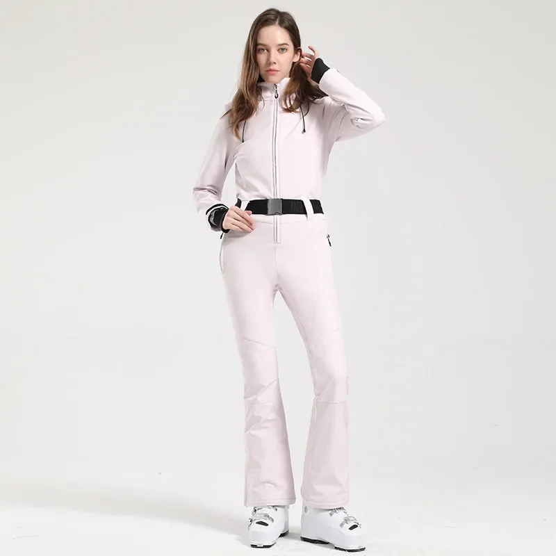 2024 Ski Suit Women One Piece Snow Suite Winter Female Snow