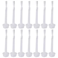 50 Pcs Nail Polish Replacement Brush Supplies Bottle Accessory Plastic Set Portable Shop 1