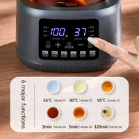 Théière à vapeur entièrement automatique, théière de bien-être électrique moderne, contrôle Intelligent de la température, service de brassage à thé domestique et de bureau 4